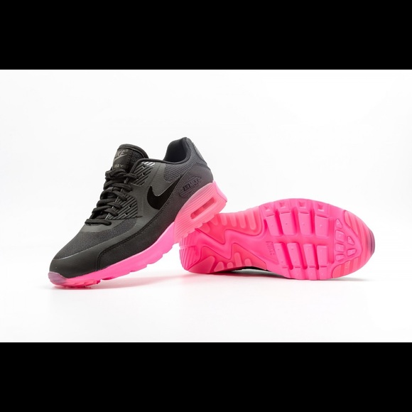 🌸 Nike Air Max 90 Ultra Black Pink 🌸 - Picture 2 of 4